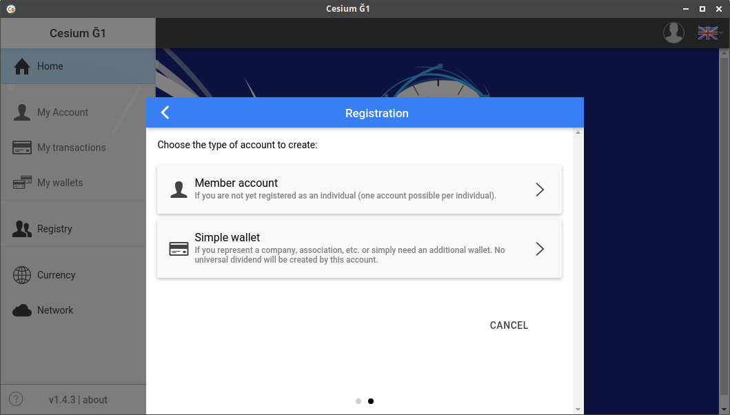 Create your Ğ1 account