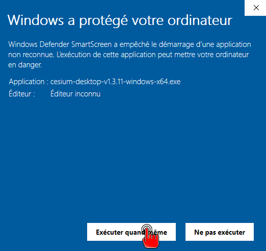 Informations complementaires. Executer quand meme.